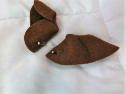 PEACHY FLEECE 915 BROWN HAT